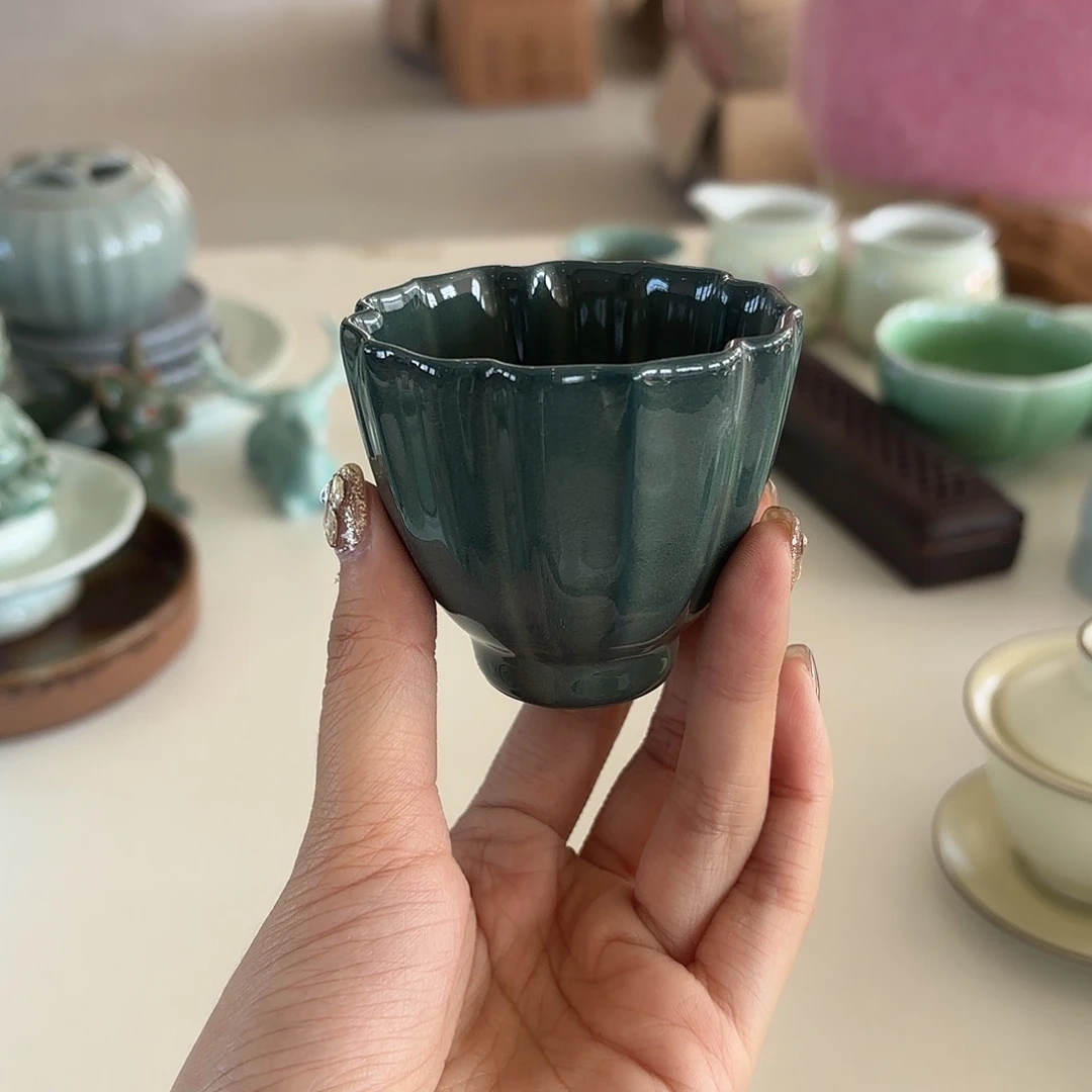 小米茶器龙泉云间青瓷