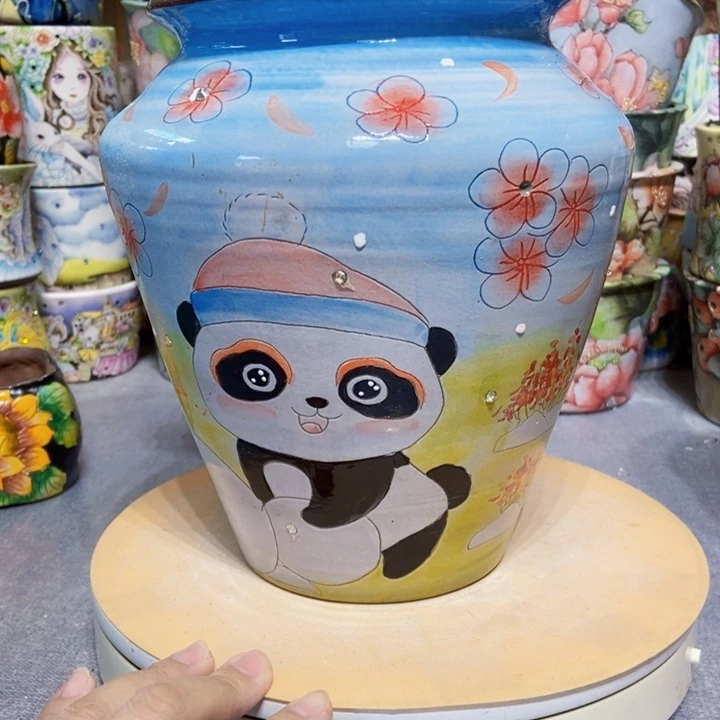景德镇艺术手绘作品