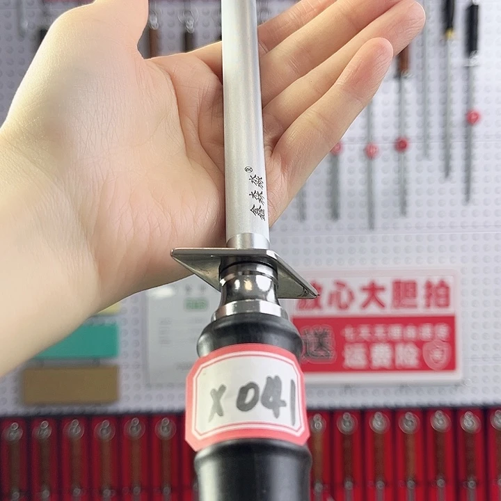 细纹黑檀木商用磨刀棒041