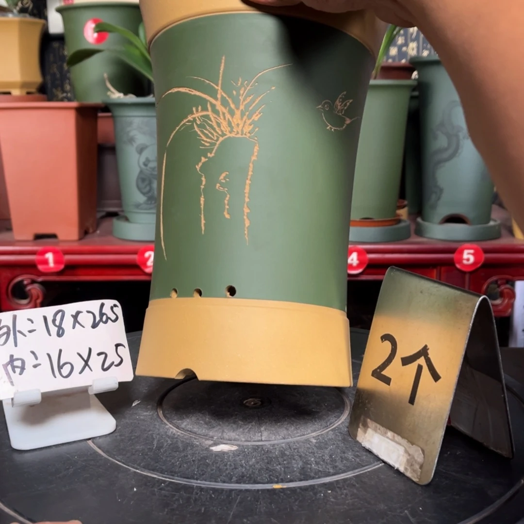 紫砂花盆紫砂花盆