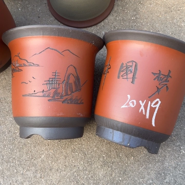 紫砂花盆特价商品