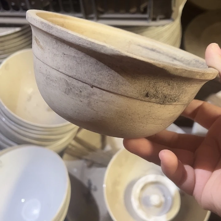 瓷粗瓷砂锅口径155 X7两支