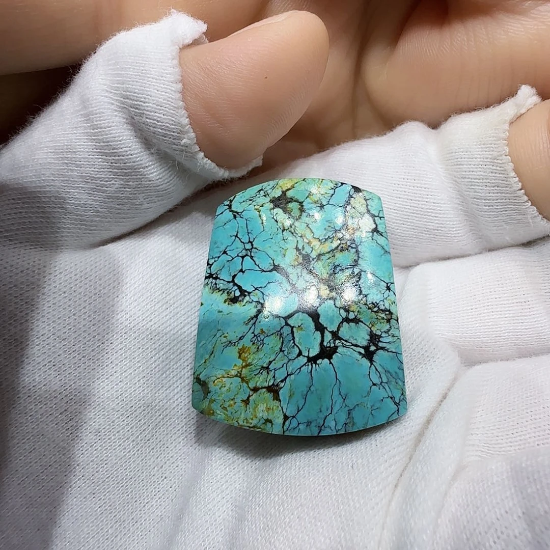 未镶嵌绿松石原矿绿松石