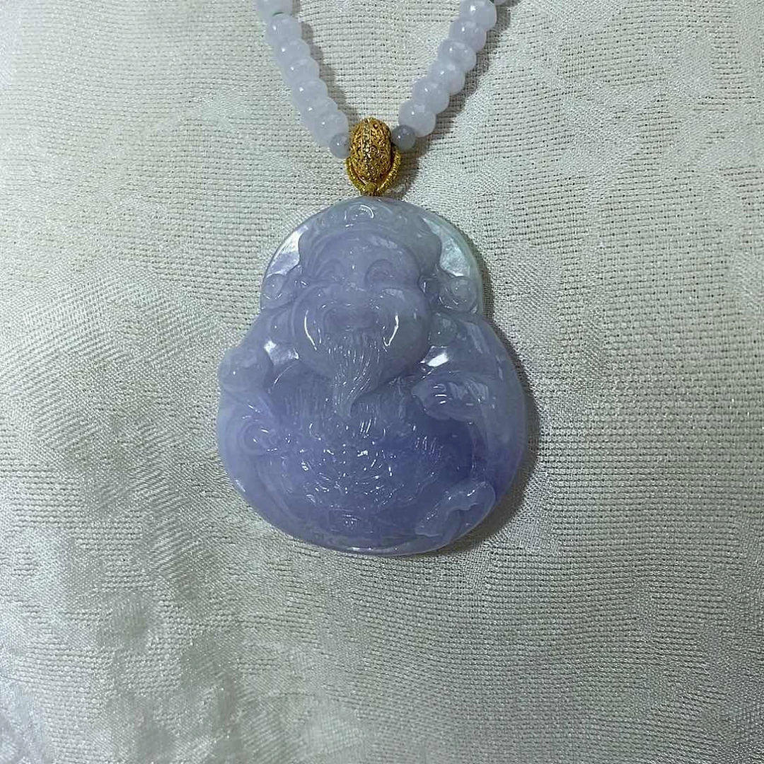 翡翠未镶嵌颈饰吊坠