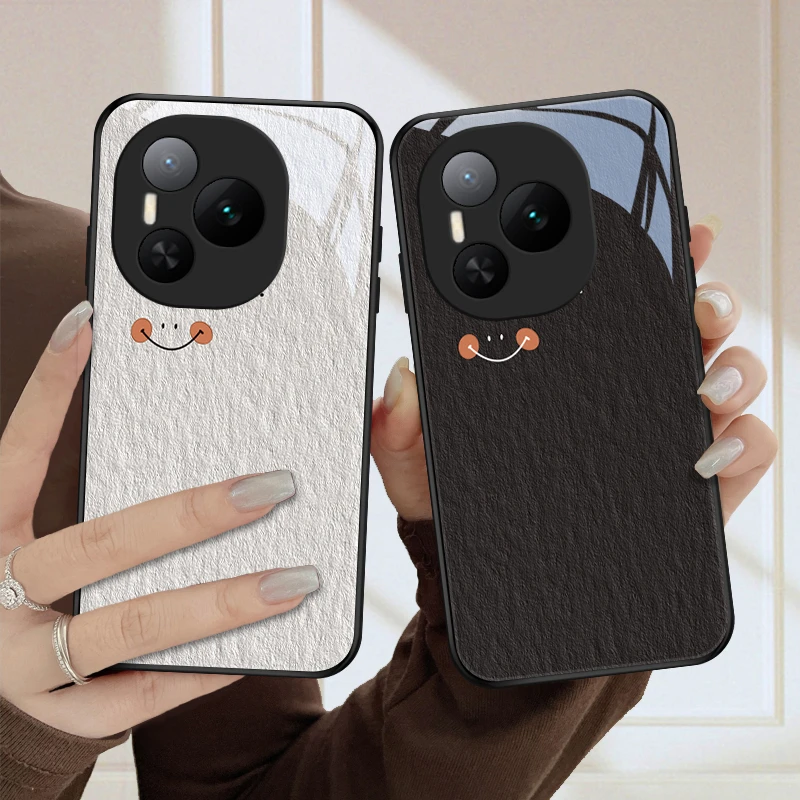 幸福微笑适用荣耀Power手机壳荣耀power简约女款高级高颜值防摔硅