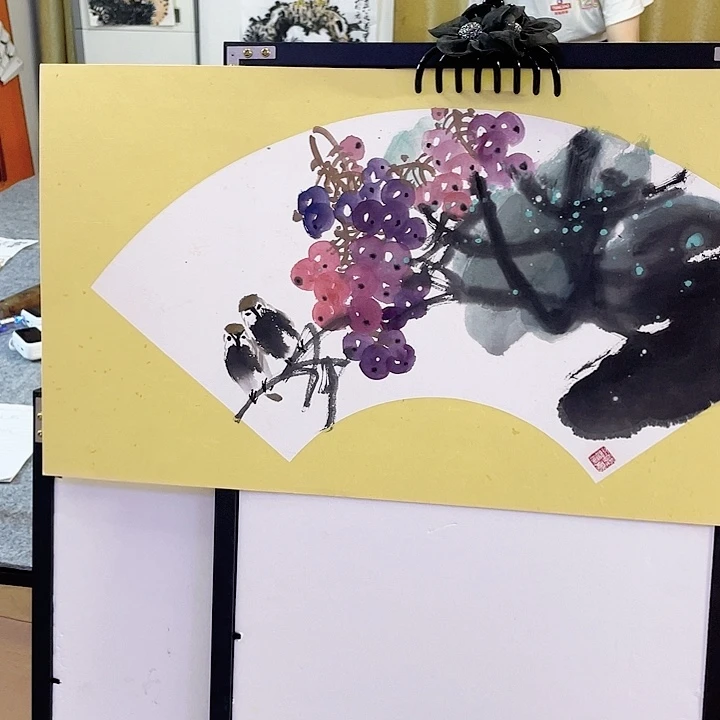 国画张圣敏先生纯手绘作品