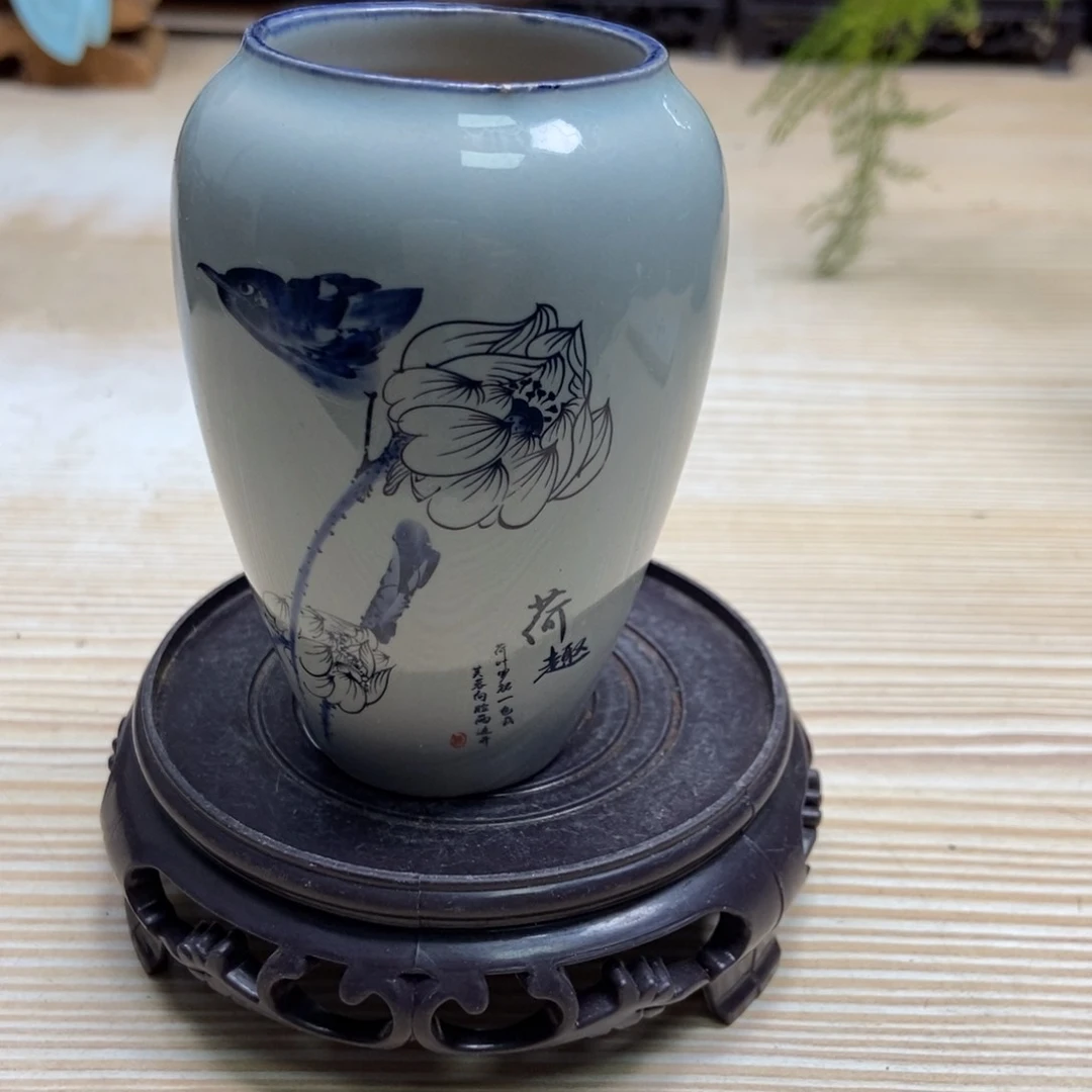 瓷片陶瓷花盆陶瓷艺术