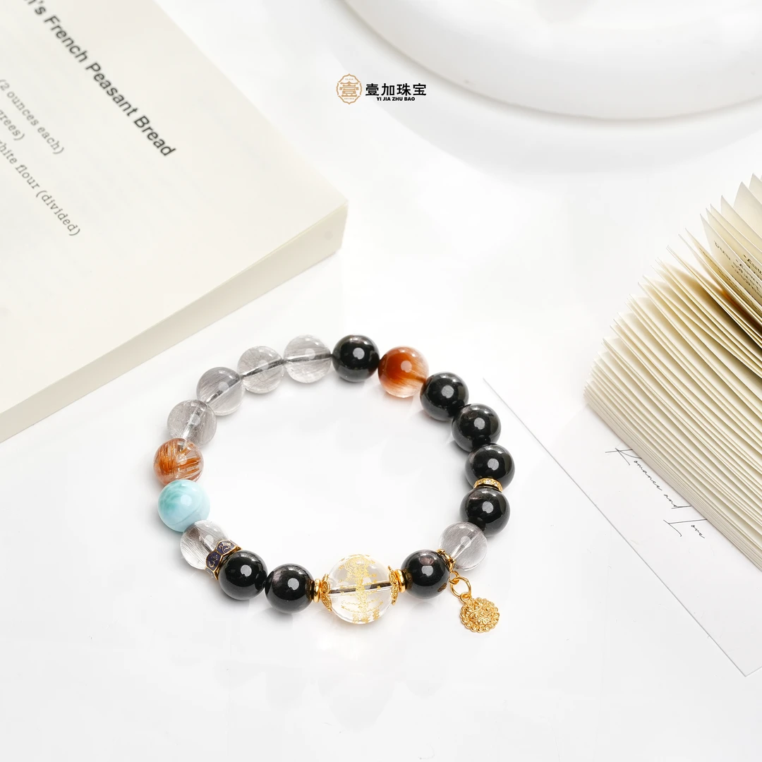 非金属珐琅吊坠 壹加师姐｜招C女神F管+五雷C运手串多样性发一