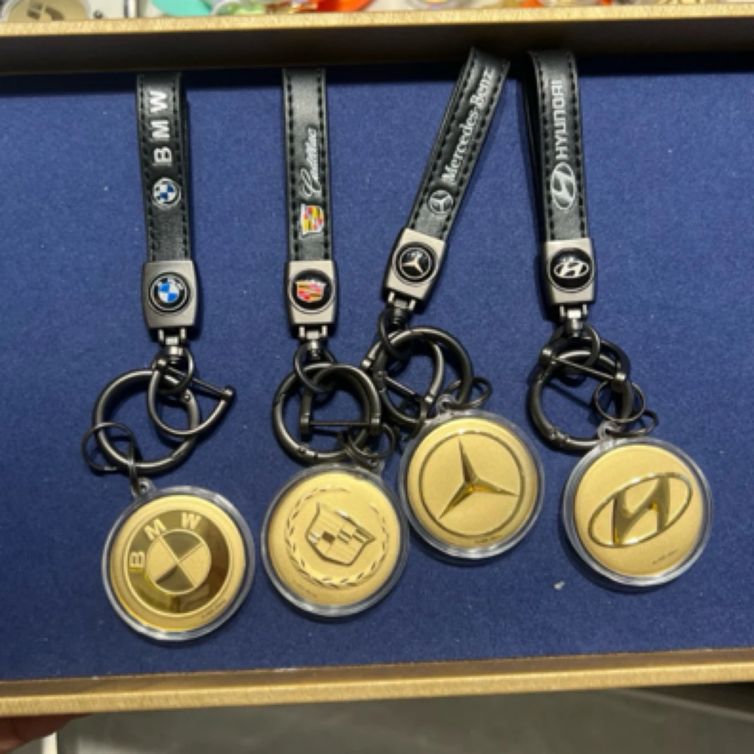 含金工艺品适合送爸爸老公的礼物钥匙扣钥匙吊坠钥匙挂件车挂件