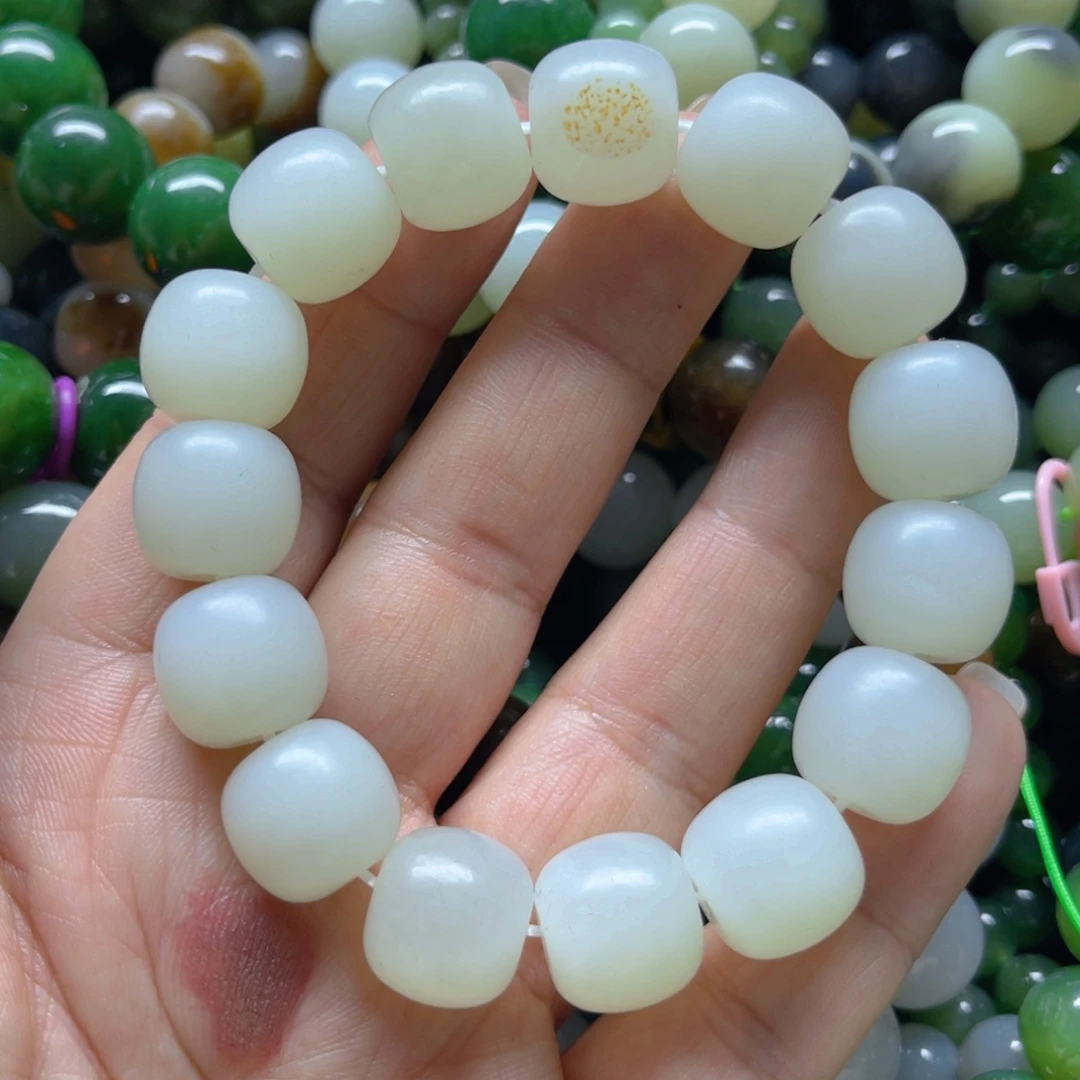 和田玉手链未镶嵌