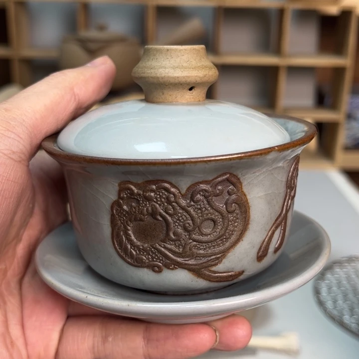 壶老段烧陶瓷茶器