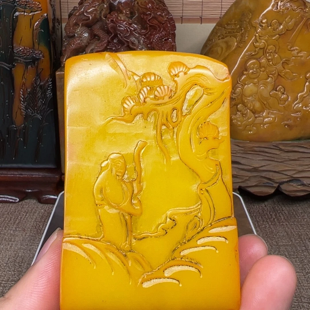 寿山石印石精品印章