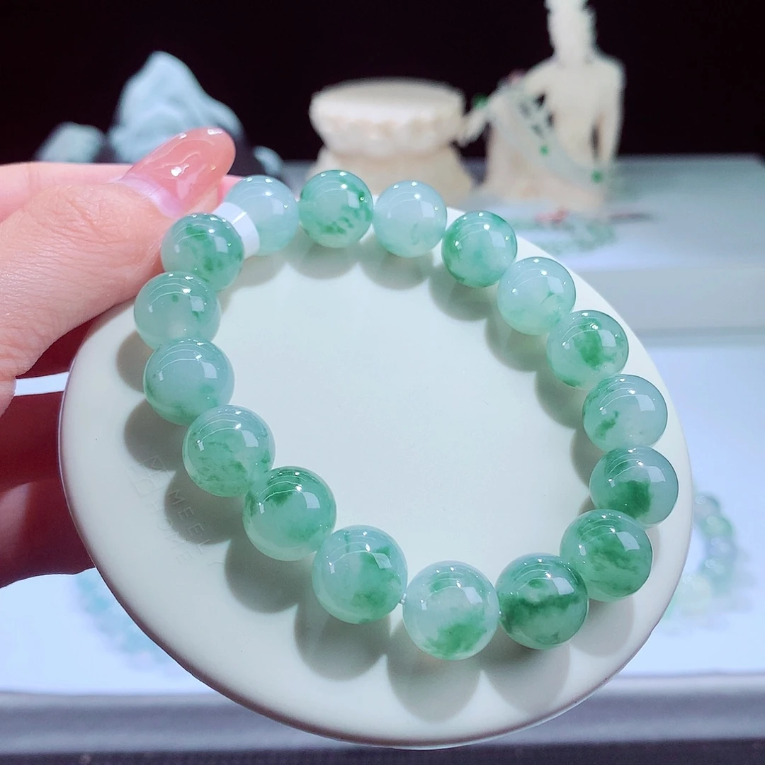 未镶嵌手链翡翠卡12mm