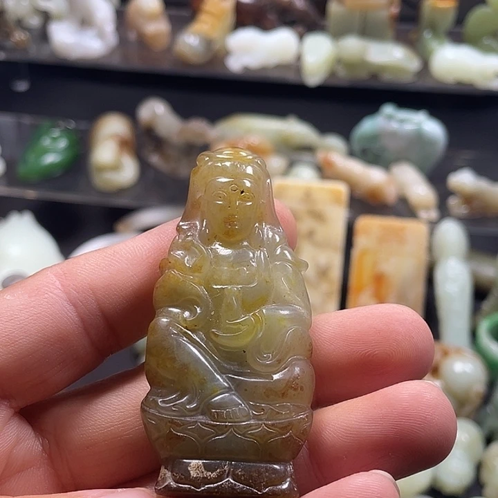 和田玉（糖玉）未镶嵌颈饰