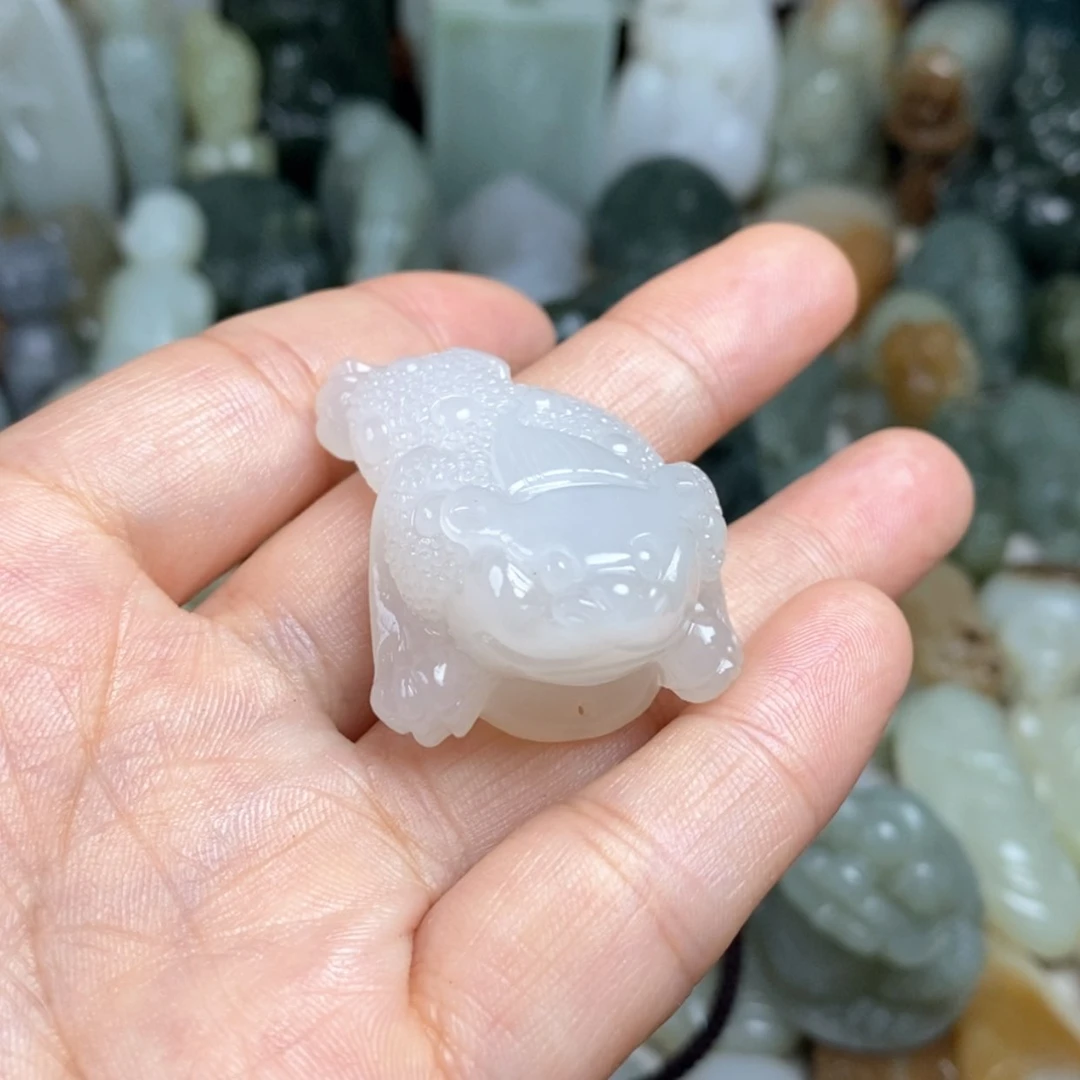 【闪购商品】和田玉未镶嵌挂件0**%