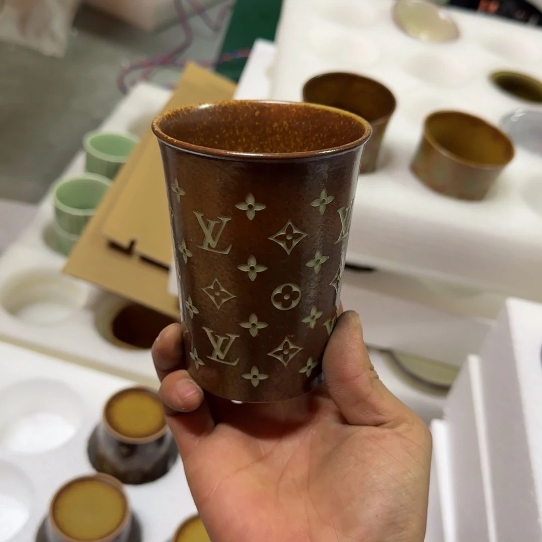 小金茶具青瓷茶器