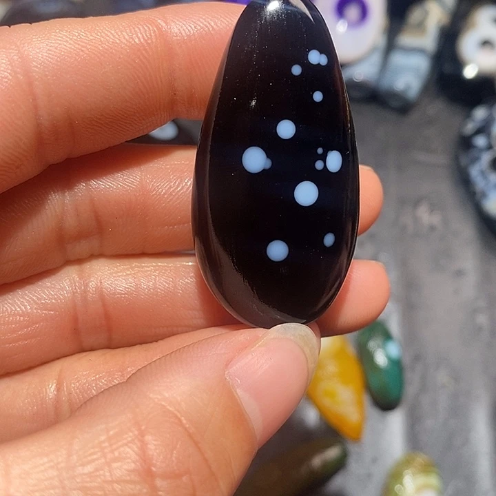 皇***岸玛瑙/玉髓合金颈饰