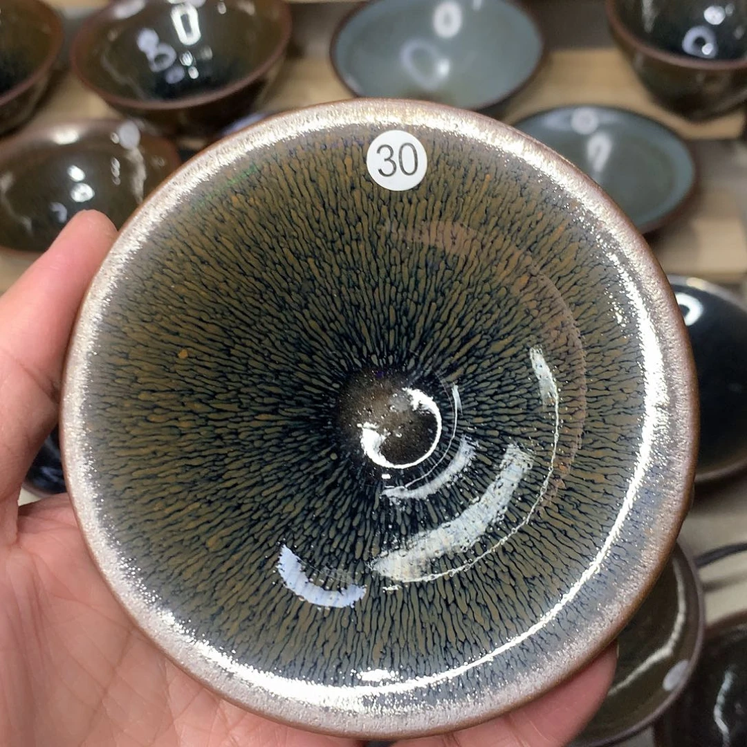 茶盏30 原矿建盏主人杯