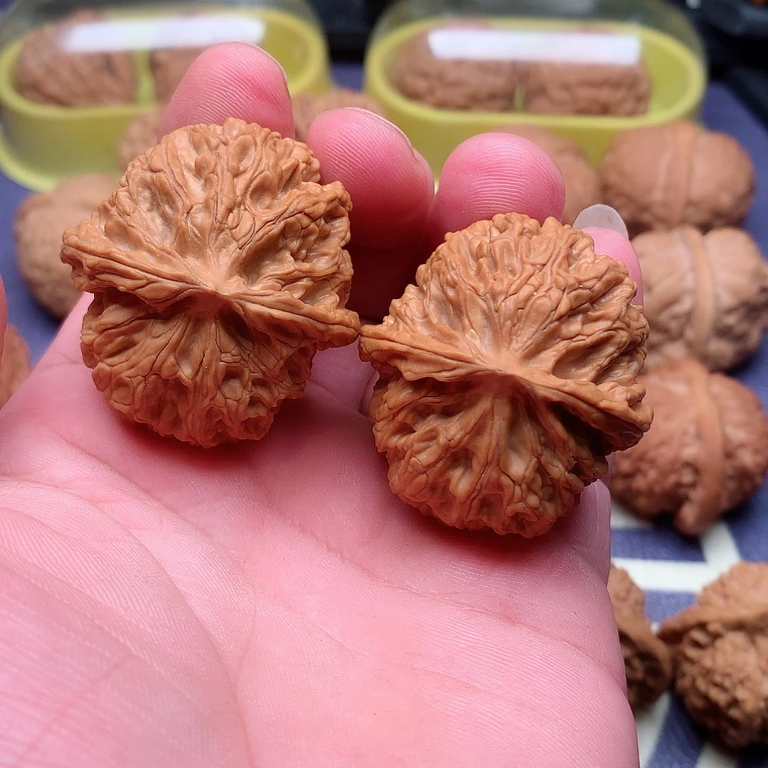 文玩核桃把件苹果异形