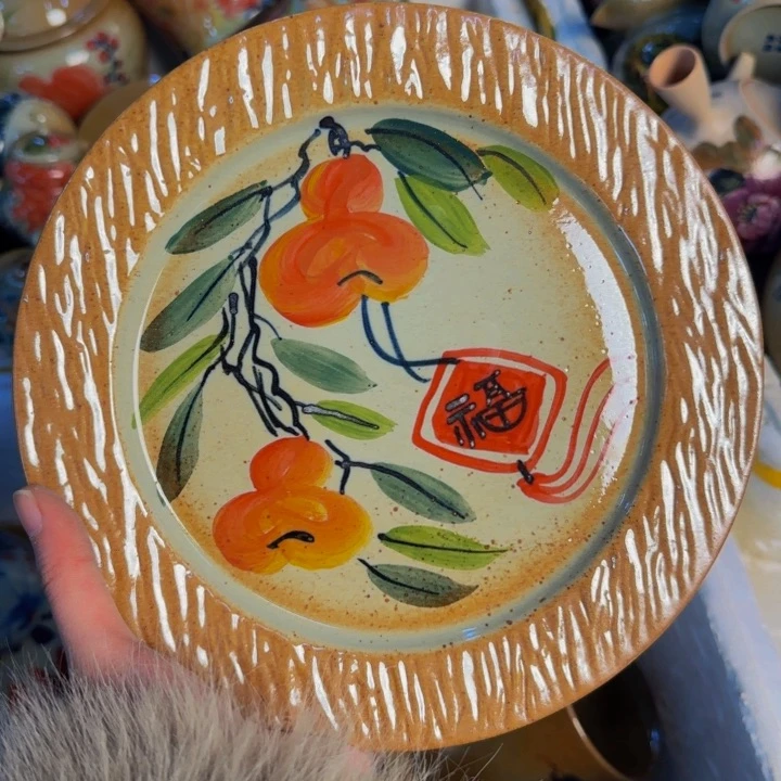 瓷片景德镇陶瓷手工手绘