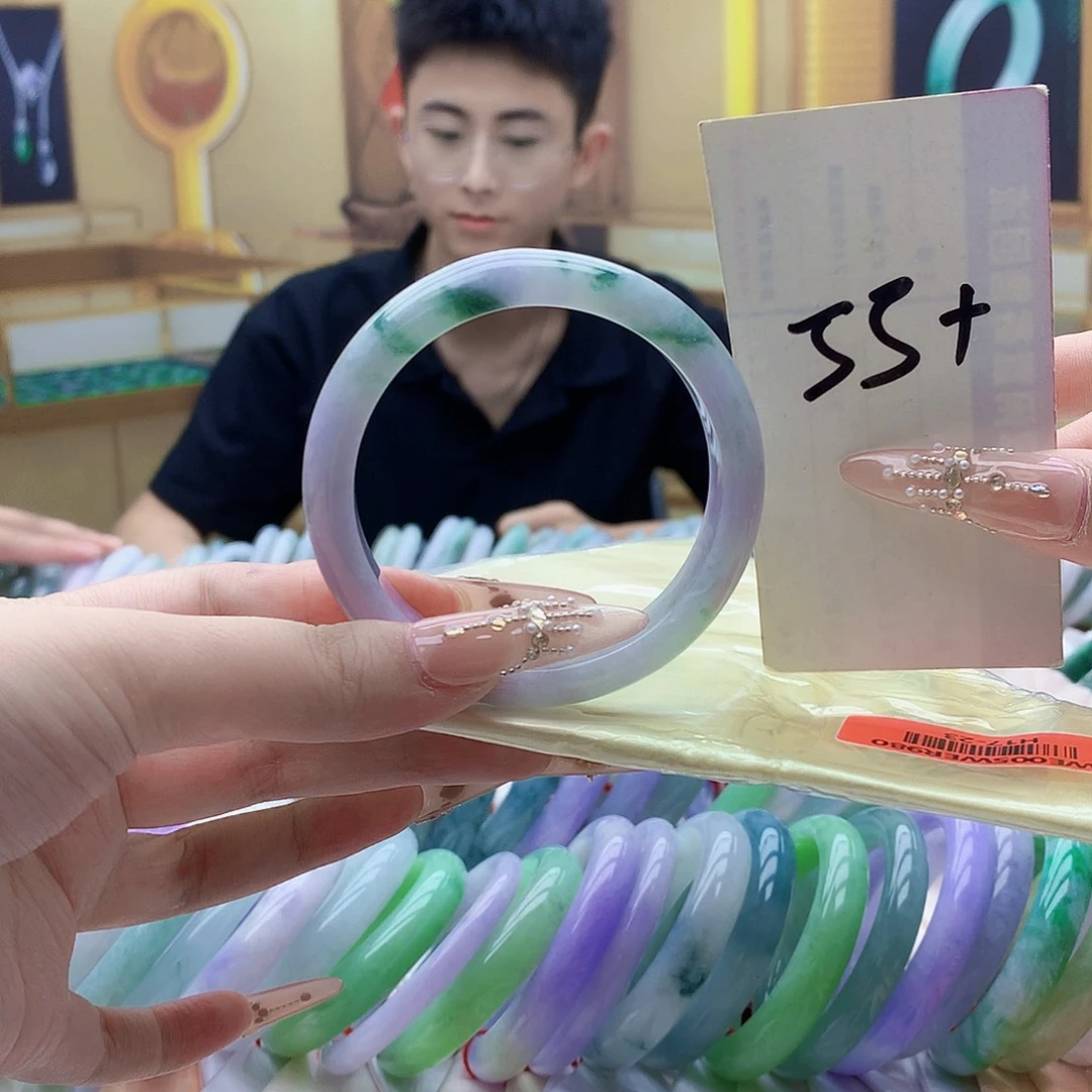 翡翠未镶嵌手镯nn