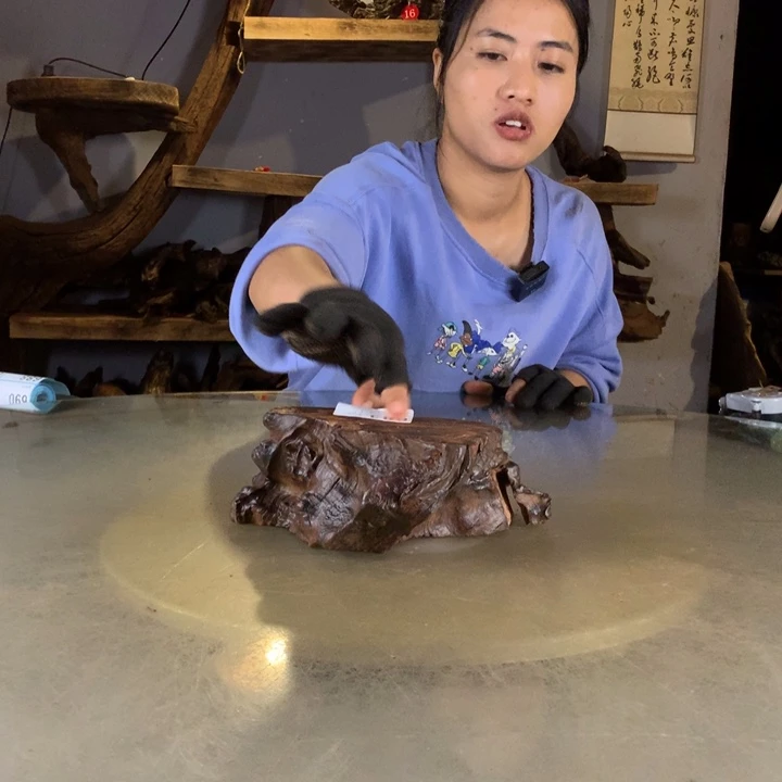 摩***丝天然云南紫柚木会黄水