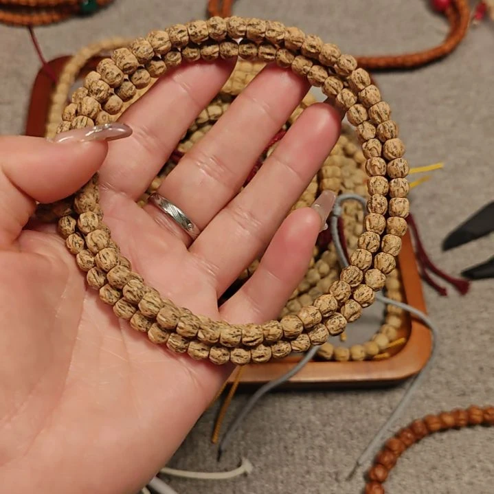 柏香籽/百香籽吊坠莲花鬼