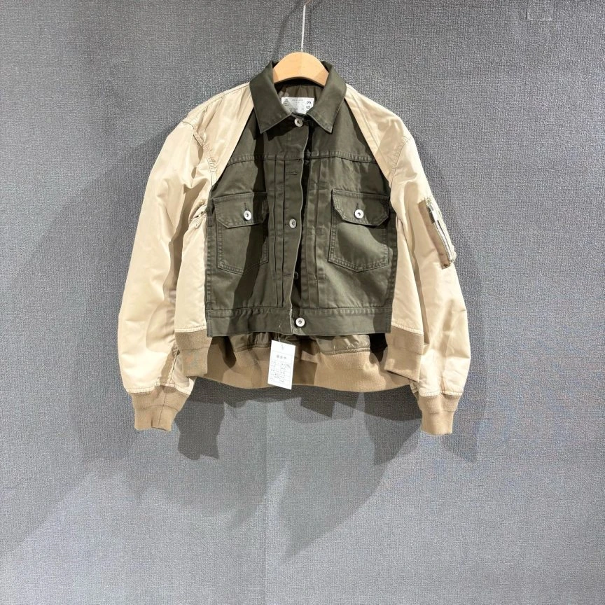 99新 maje  Sacai（pm）解构拼接夹克外套 1码/0948