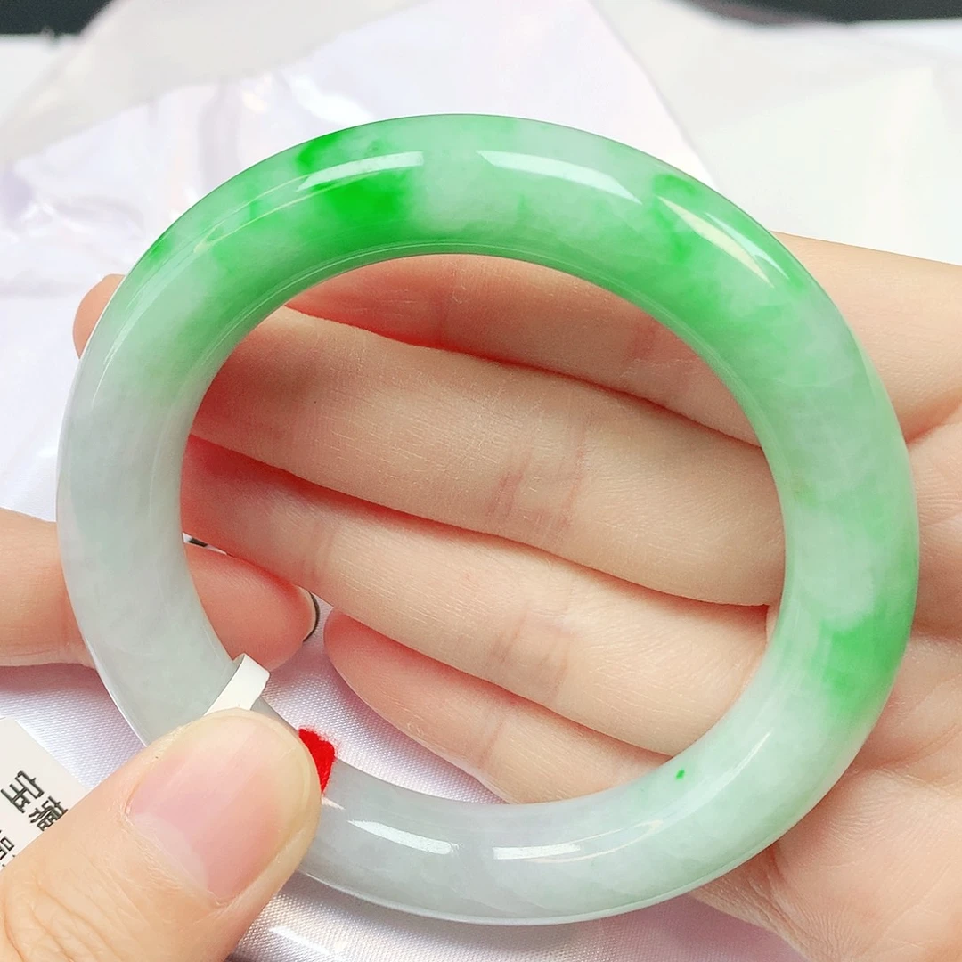 未镶嵌手镯翡翠抖音358