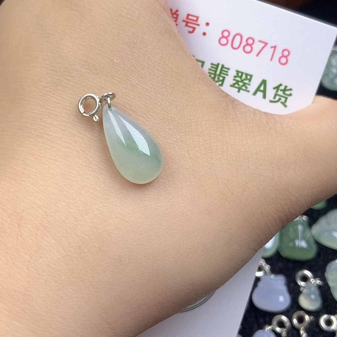 未镶嵌挂件翡翠天然