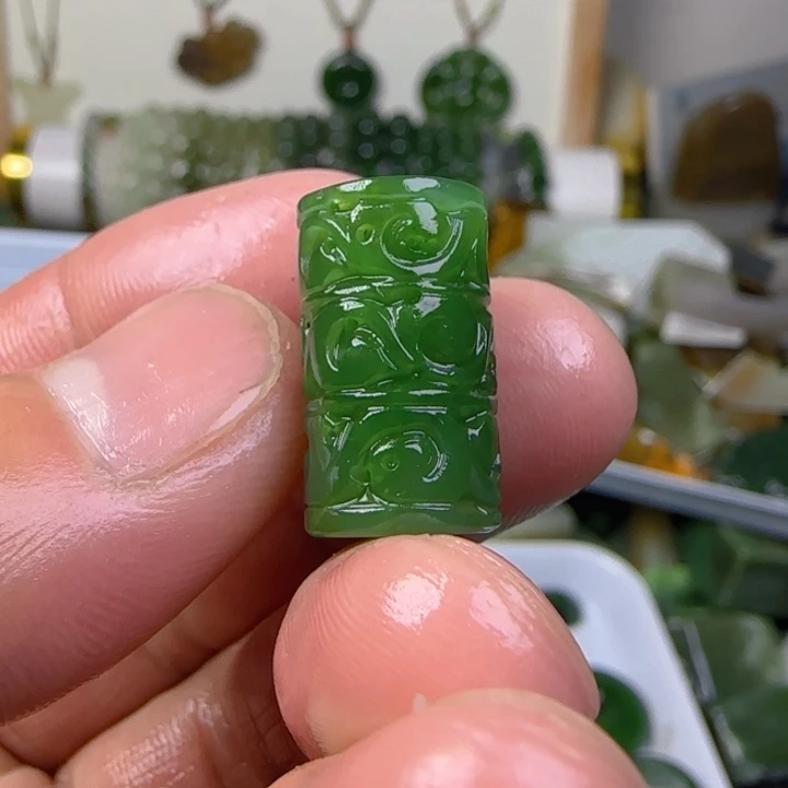 未镶嵌和田玉珠宝半成品