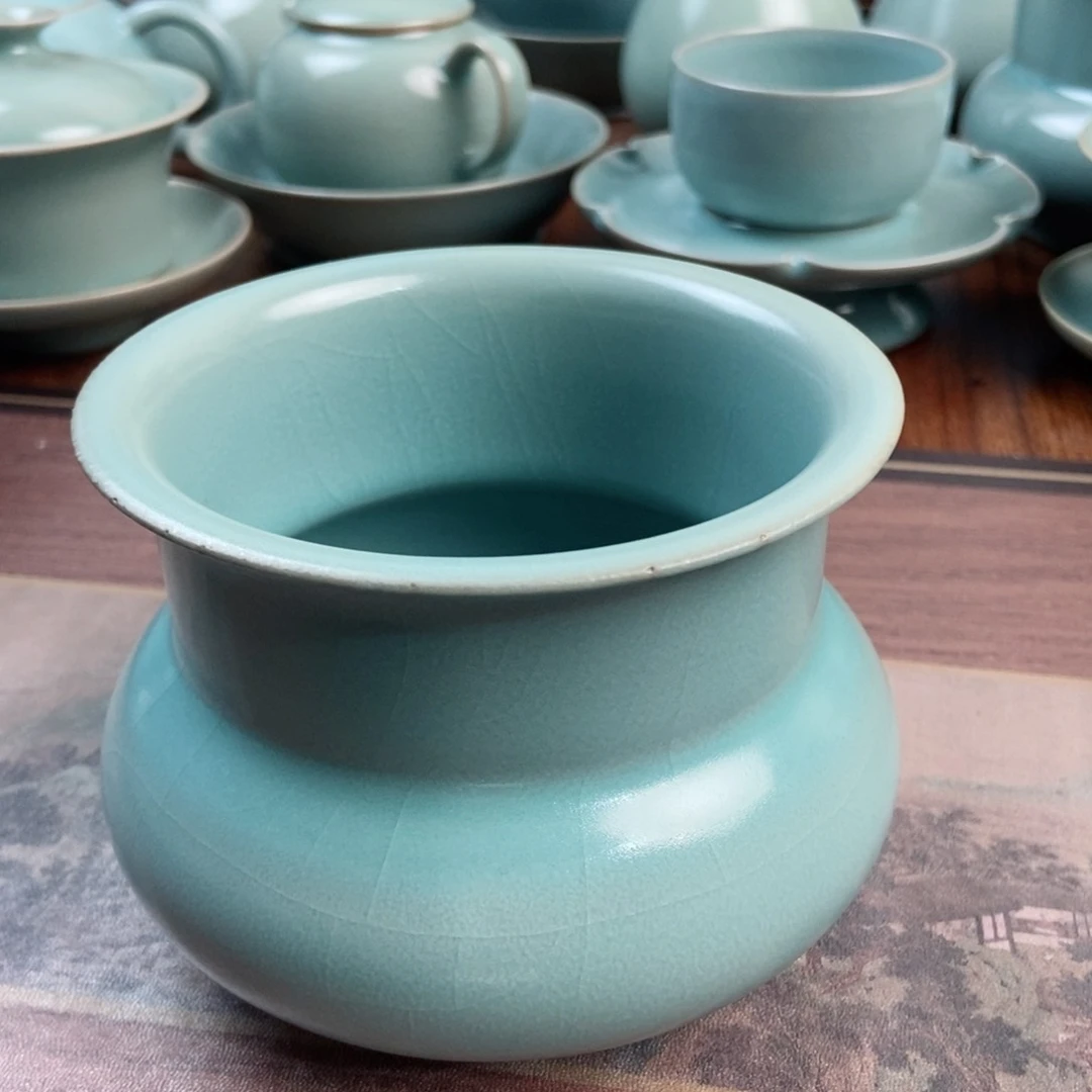 摆件原产地原矿汝瓷～茶器