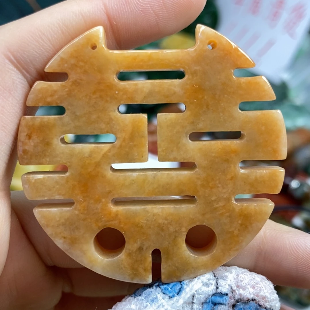 翡翠颈饰未镶嵌吊坠