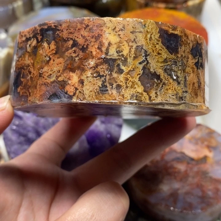 鸿***慧定制玛瑙手镯定制57➕