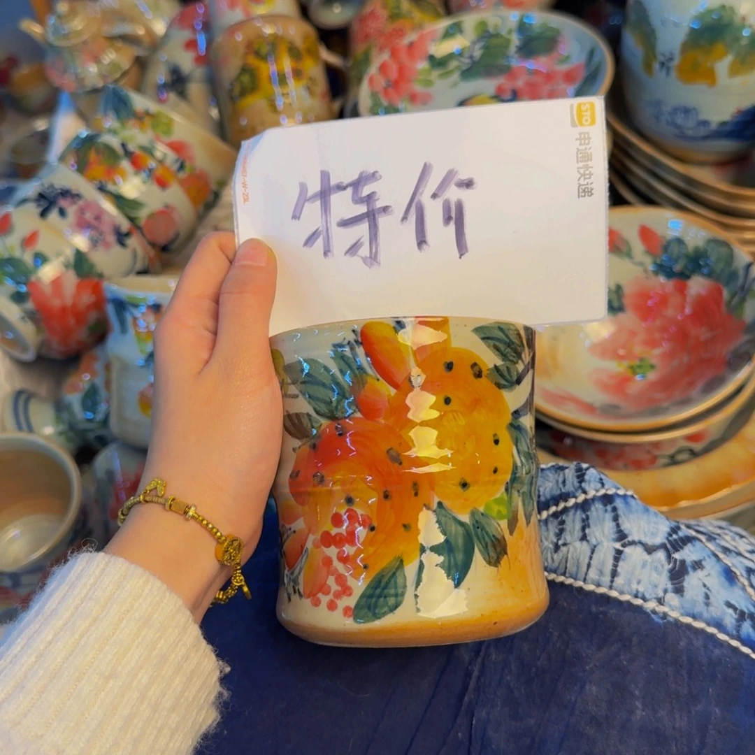 瓷片景德镇陶瓷手工手绘
