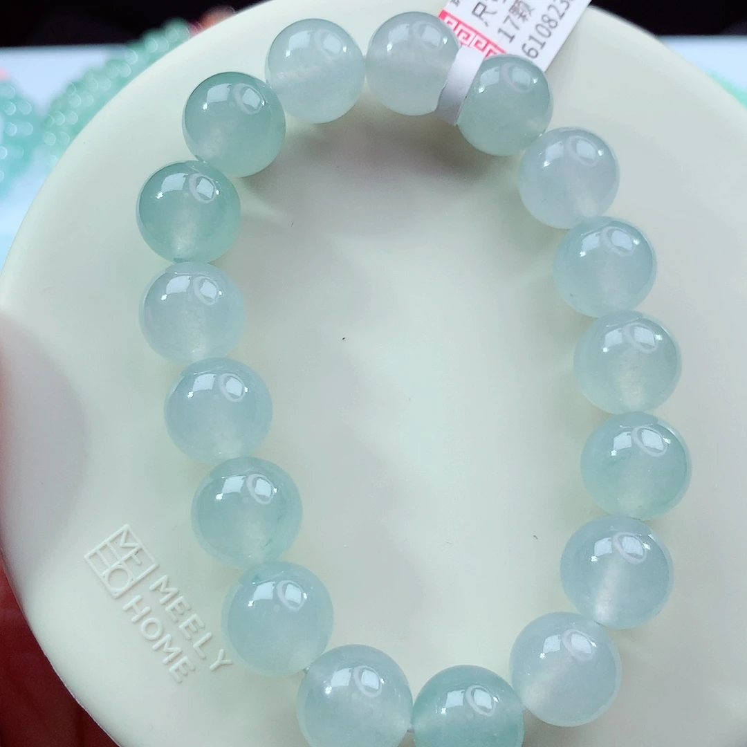 翡翠未镶嵌手链卡12