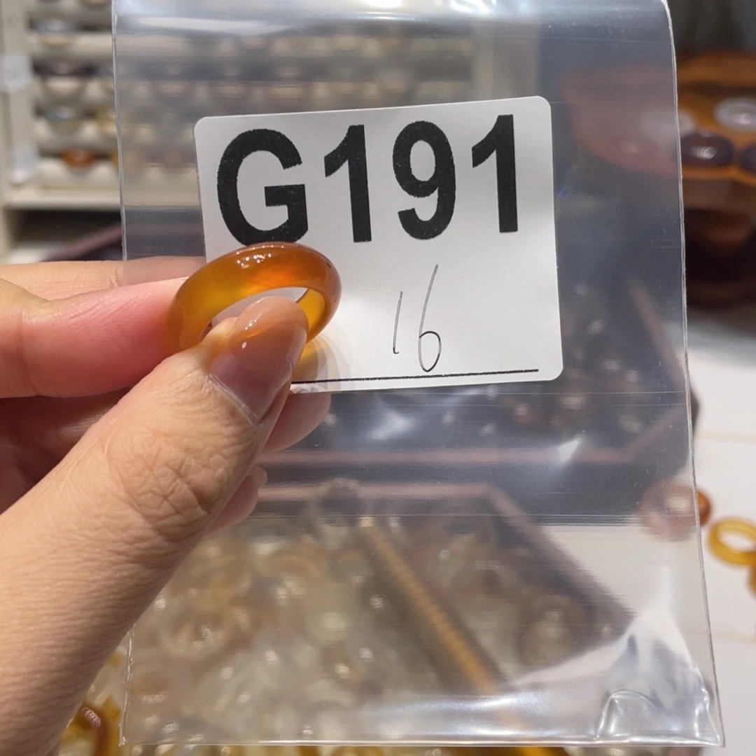玛瑙/玉髓未镶嵌戒指191