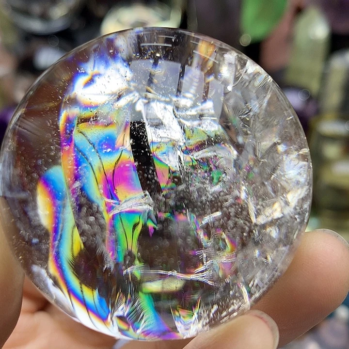 水晶天然水晶摆件45.9mm未镶嵌