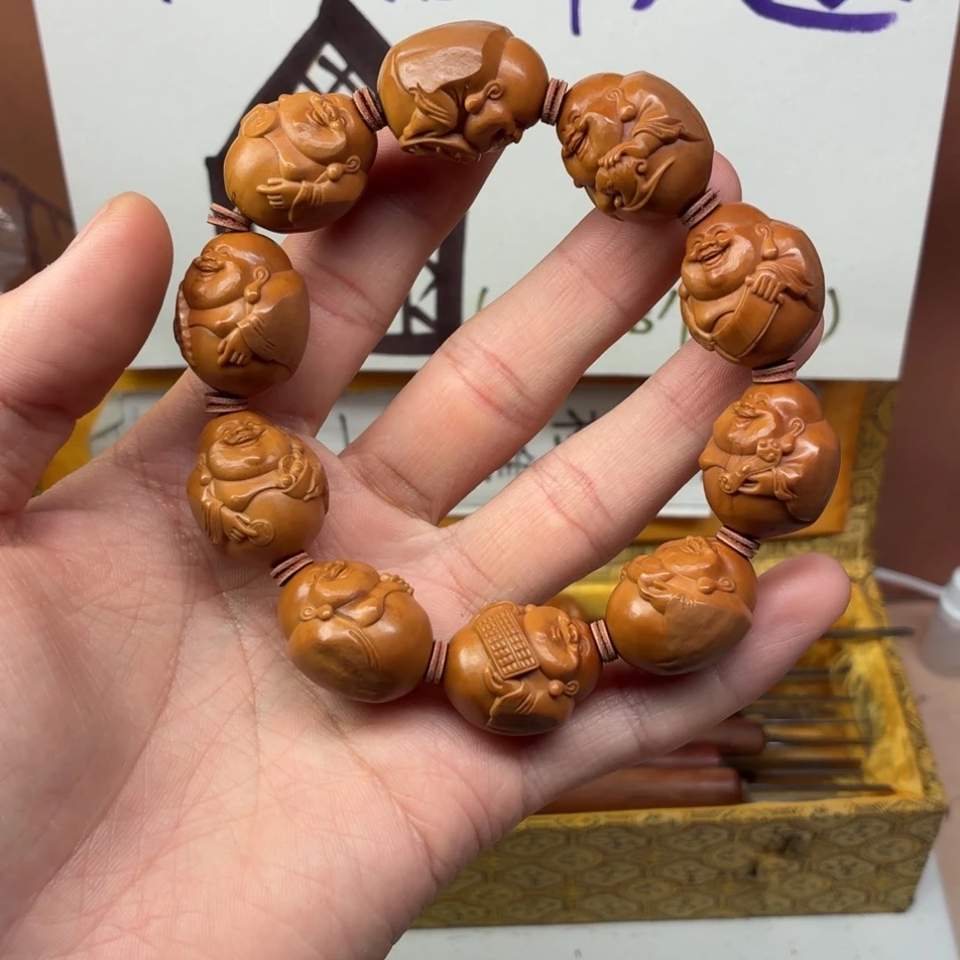 吊坠橄榄核包衣弥勒