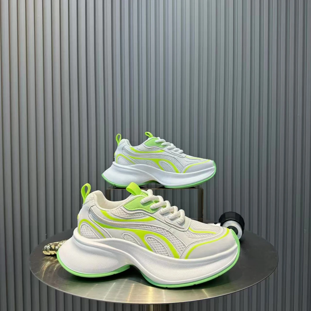 2025年春夏季新款休闲鞋运动鞋飞织透气百搭舒适男鞋2-1135