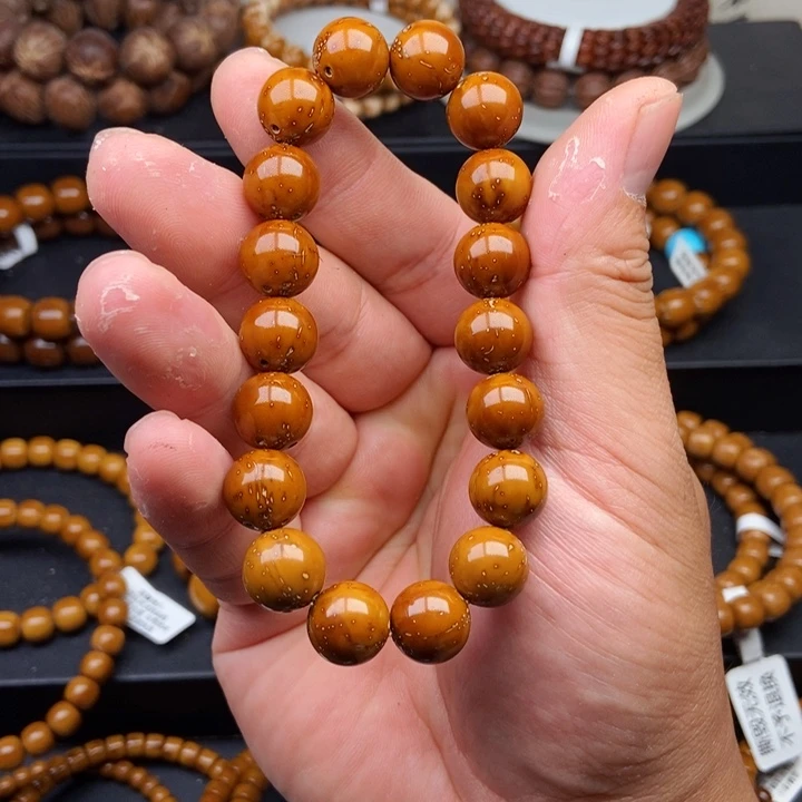 紫金鼠手串12mm精品黄金甲