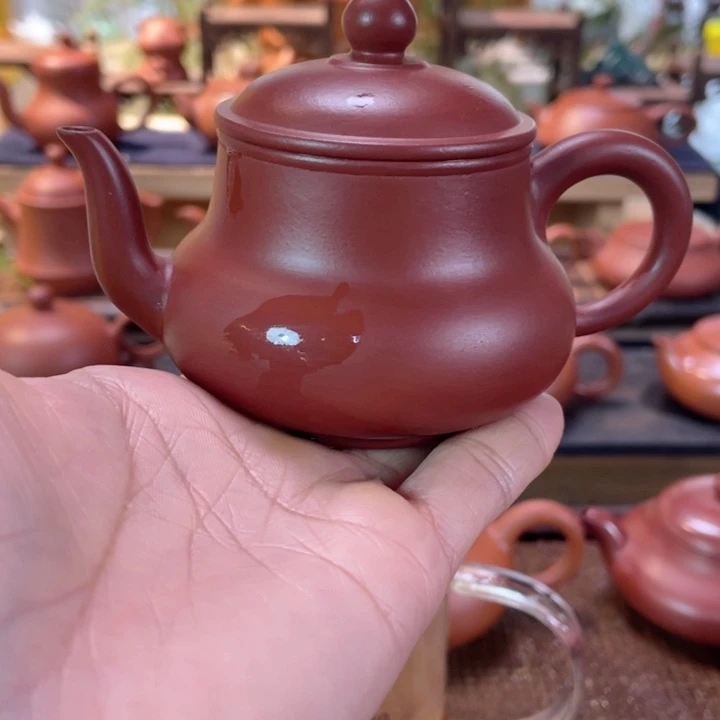 紫砂茶壶品**鱼潮州手工