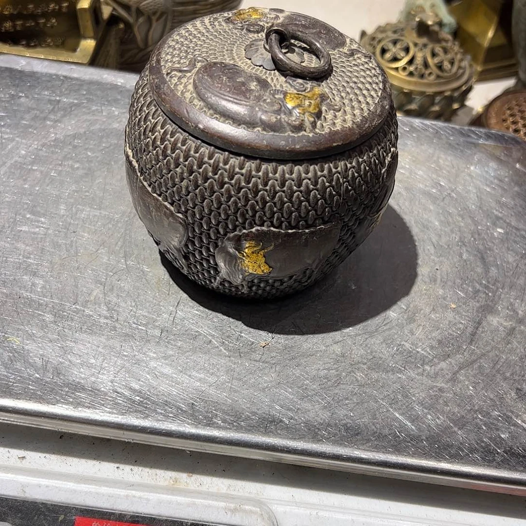 微瑕疵黄铜摆件工艺品