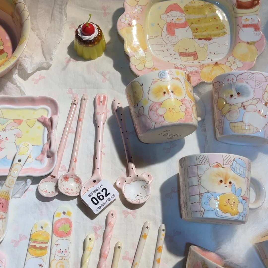 甜****陶摆件62陶瓷陶瓷陶瓷