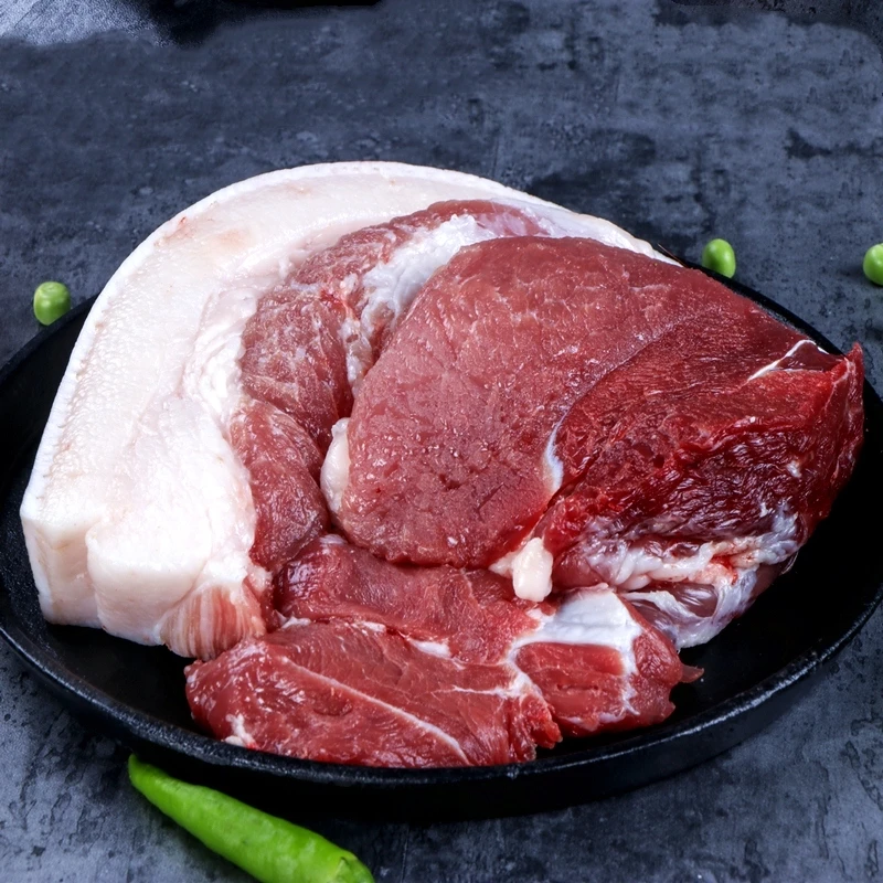 东北林地散养跑山黑猪猪腿肉3斤 顺丰包邮