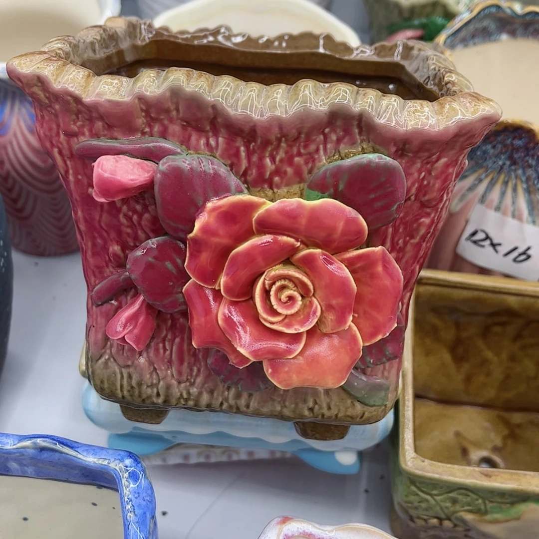【闪购商品】陶瓷多肉绿植陶瓷花盆