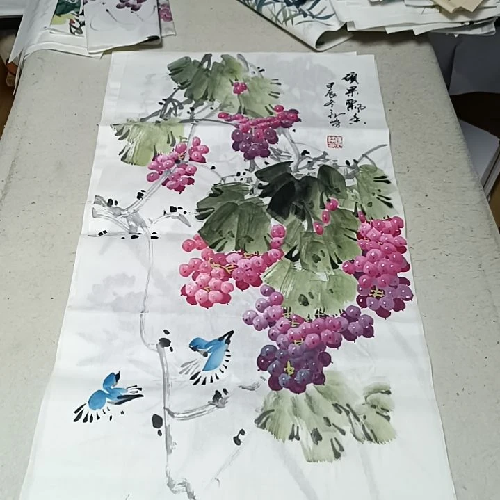 国画盐*国画花鸟花鸟国画