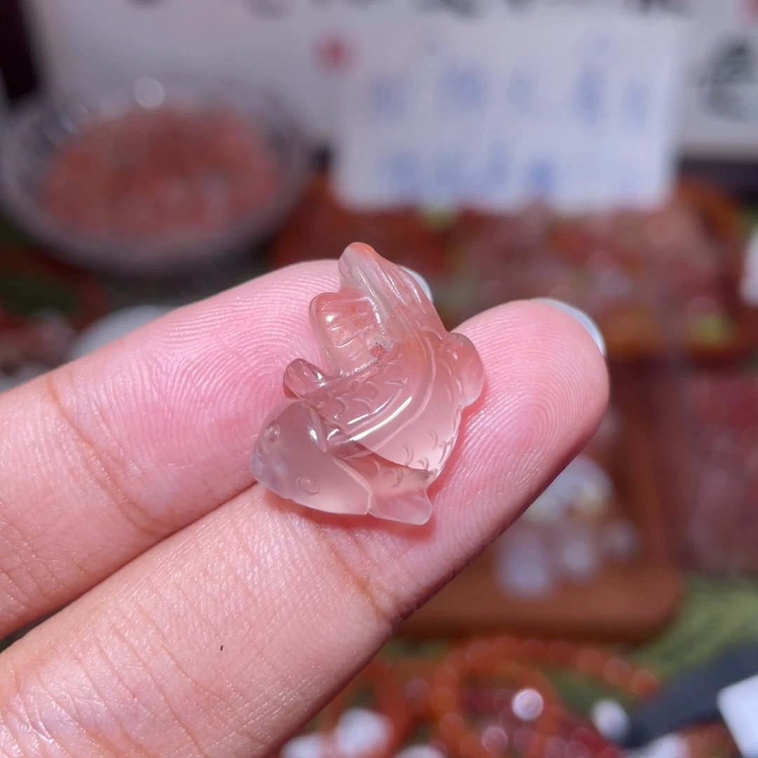 南红玛瑙未镶嵌挂件6107