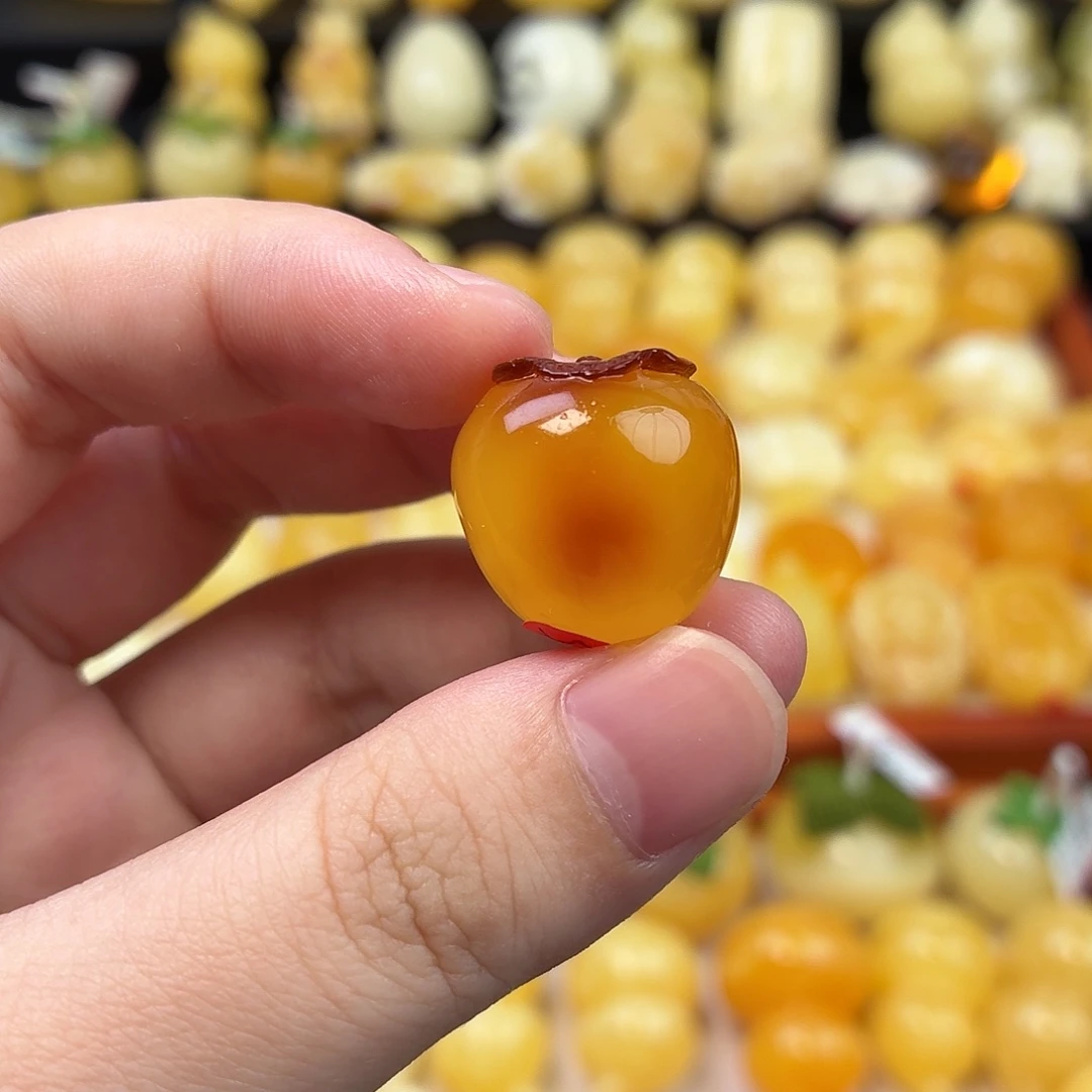 蜜蜡未镶嵌毛衣链蜜蜡