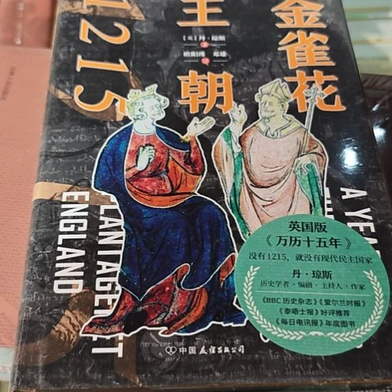 金雀花王朝精装塑封全新库存书